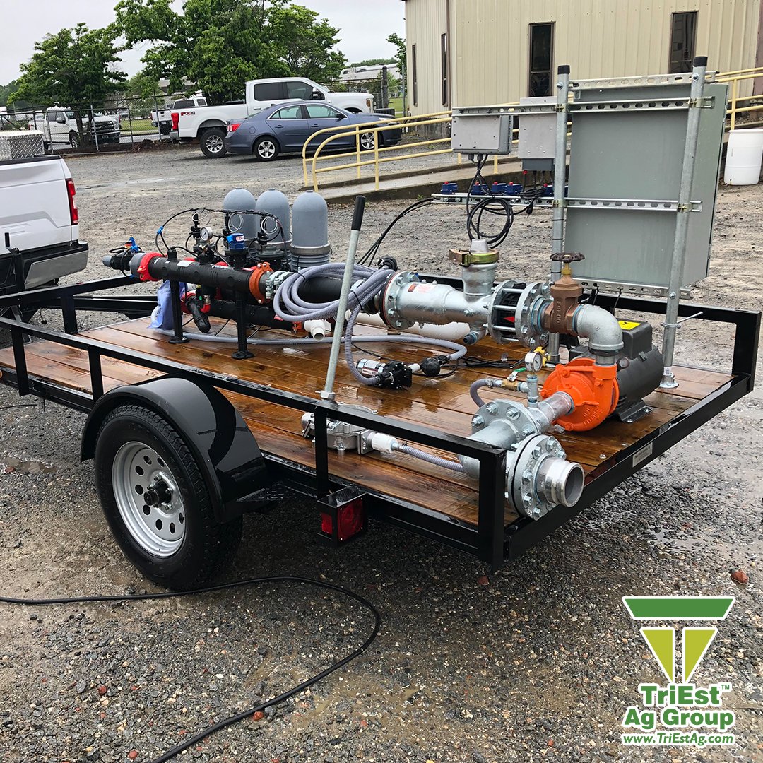 TriEst_Ag's tweet photo. We had a nice irrigation pump trailer go out last week! #Irrigation #Automated https://t.co/tFy2GO5NhZ