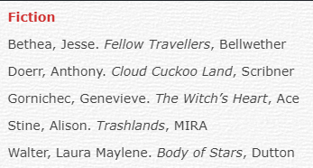 Ohioana's tweet photo. 2022 #OhioanaBookAwards Fiction Finalists:
#JesseBethea @JesseCBethea 
#AnthonyDoerr
#GenevieveGornichec @gengornichec 
#AlisonStine @AlisonStine 
#LauraMayleneWalter @LauraMaylene https://t.co/hRo6vlta3p