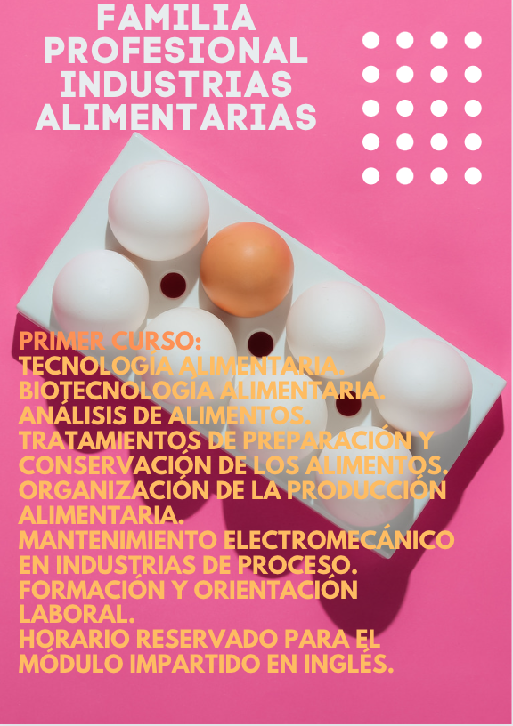 GoodFoodTheory's tweet photo. Os dejamos por aquí los ciclos formativos que impartimos desde el departamento de Industrias Alimentarias del @fpaprenent 
4.- CFGS Procesos y Calidad en la Industria Alimentaria https://t.co/rcM4f2TBoK