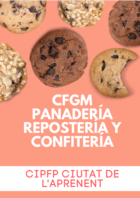 GoodFoodTheory's tweet photo. Os dejamos por aquí los ciclos formativos que impartimos desde el departamento de Industrias Alimentarias del @fpaprenent 
1.- CFGM Panadería, Repostería y Confitería https://t.co/epE2GVNXmv