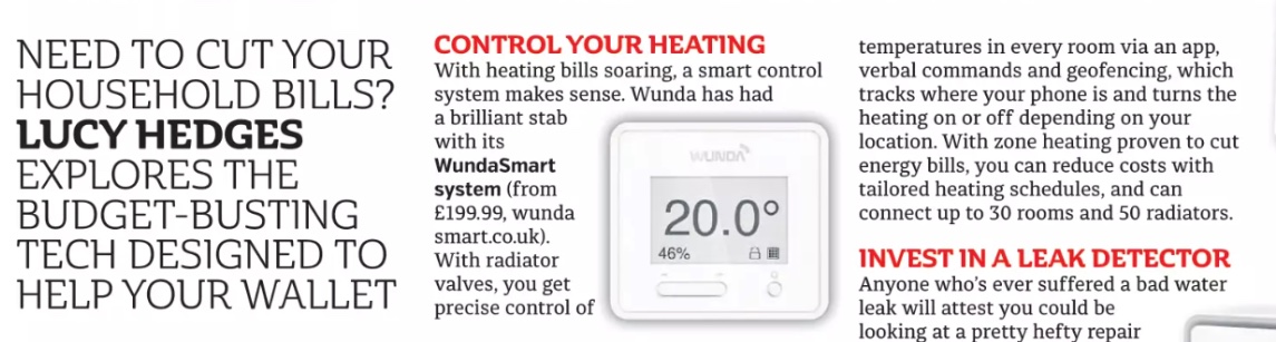wundatrade's tweet photo. WundaSmart has been featured in Friday’s Metro! 🗞 The piece is about gadgets to help save on your household bills https://t.co/4DQQ73uzHx