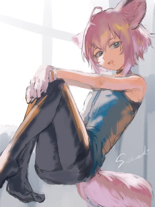 ススーロ #アークナイツ版深夜の真剣お絵かき60分一本勝負 