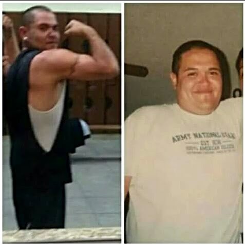 AllAmericanStkr's tweet photo. Lmfao this was soo long ago. Grew up fat changed it all around at the age of 32. #weightloss #itsdoable took me about a year to lose the weight and gain muscle https://t.co/O9AXDNeaf9