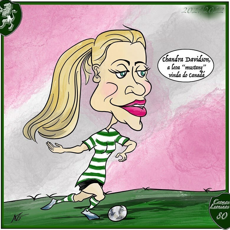 CLeoninos's tweet photo. Chandra Davidson, a leoa “mustang” vinda do Canadá
@sportingclubedeportugal @sportingmodalidades
#cromos21_22 #sportingCP #futebolfemininoscp
#DiaDeSporting #OndaVerde #OndeVaiUmVãoTodos #ADNdeLeão #estadiojosealvalade
#sportingclubedeportugal #omundo… https://t.co/ALoo0McFjX https://t.co/Efhy2q5Hc4