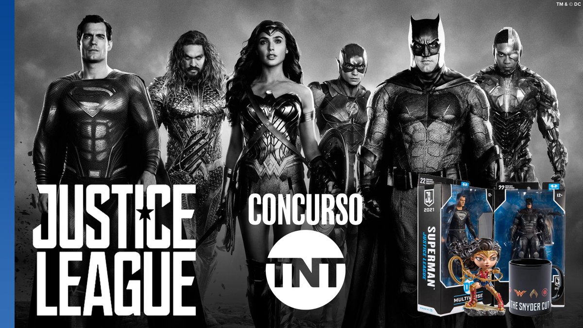 warnertves's tweet photo. ¡Concurso! Si quieres entrar en el sorteo de este lote de premios y celebrar la emisión de La Liga de la Justicia de Zack Snyder este domingo: 
1⃣ síguenos y 
2⃣ haz RT. 
¡Suerte!

#UniversoDCenTNT #SnyderCutTNT 
Válido para España (península).
Bases: https://t.co/1tenJXnVr3 https://t.co/K1ALJCVeCv