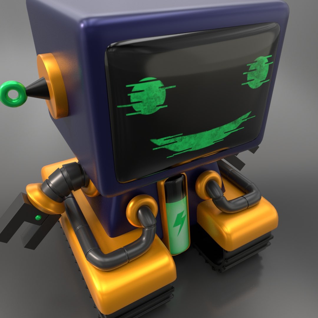 GluckStudioAr's tweet photo. Good monday☠️ friends!!  we started robotized 🤟🤖

#NFTCommunity #NFT #nftart #NFTGiveaways #NFTProjects #NFT宣伝枠 #ETH #Ethereum #Cryptos #art #3D https://t.co/DeQJnmzQTe