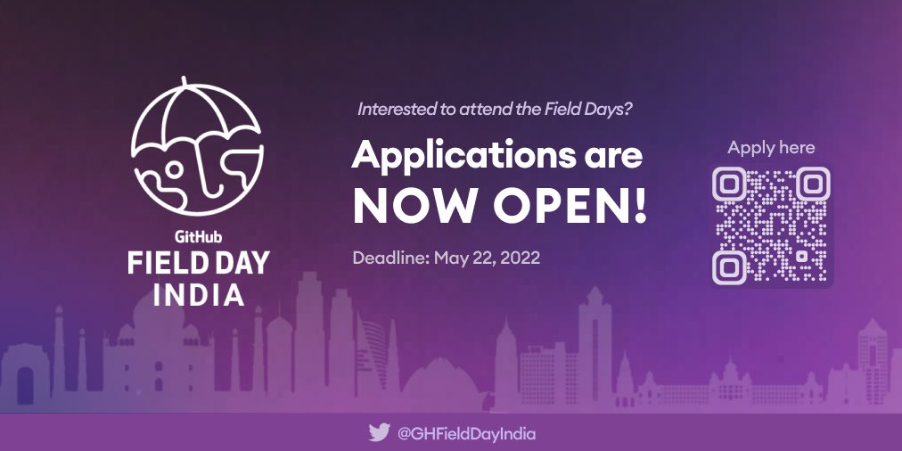 GitHub Field Day India tweet media