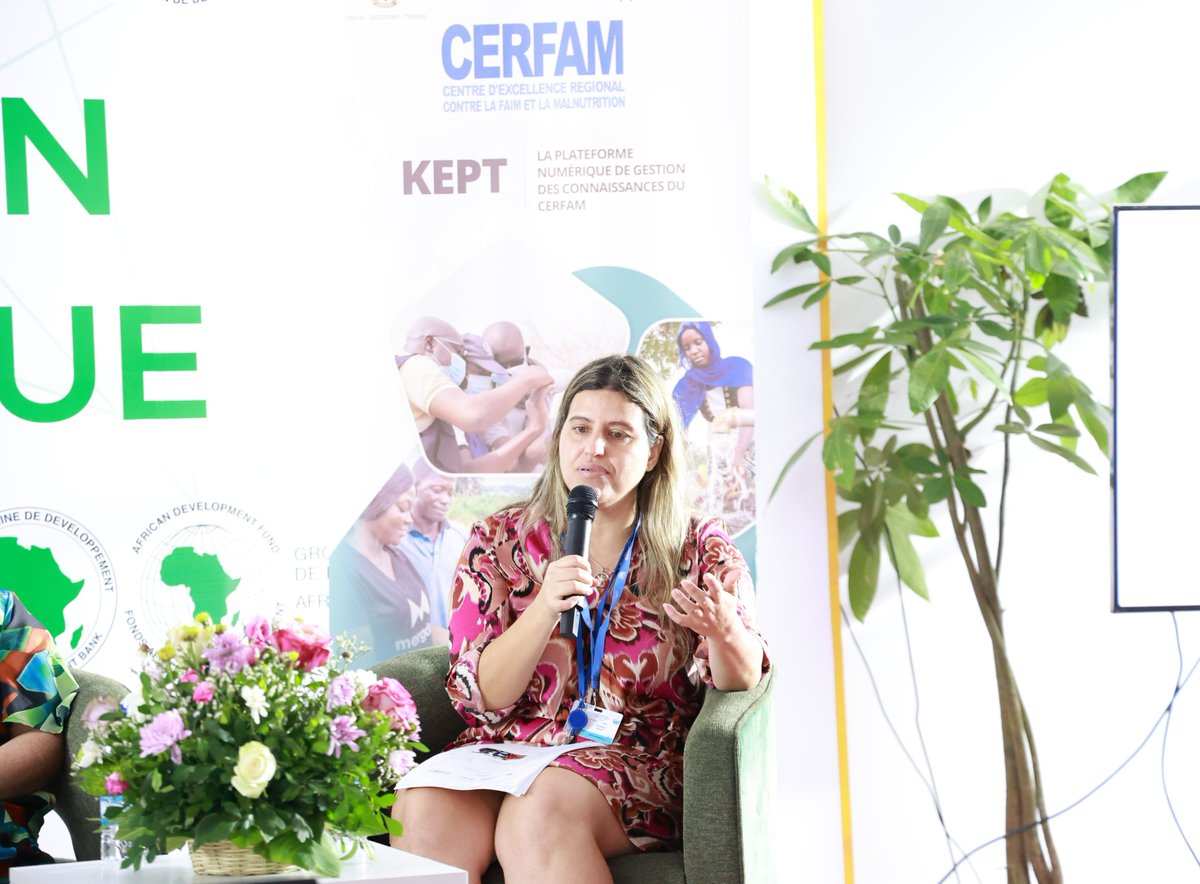 CERFAM_4_Africa's tweet photo. #CERFAMSideevent
The CERFAM's Knowledge Exchange Platform 👉 https://t.co/OOTHIaMO25 facilitates :
✅Documentation of good practices deployed across 🌍
✅Creation of an easily accessible repository of African tech. experts working across #nutrition &amp; #FoodSecurity.  

@chrisbuani https://t.co/2WGocImymw