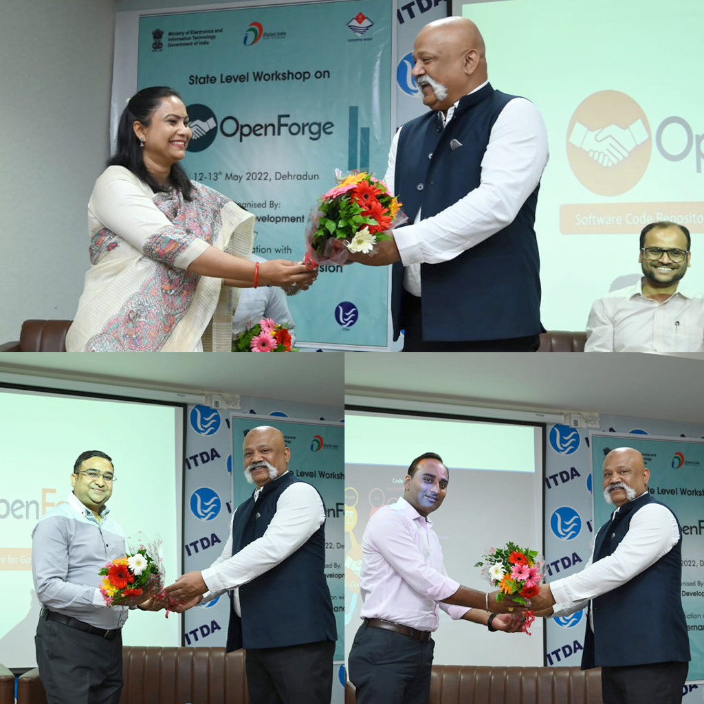 _DigitalIndia's tweet photo. A two-day workshop on implementation of OpenForge was conducted by NeGD at Uttarakhand in May 2022. This workshop was helpful to create awareness and provide hands-on training for representatives of 32 Government departments in Uttarakhand https://t.co/BXaqrp3EQ1