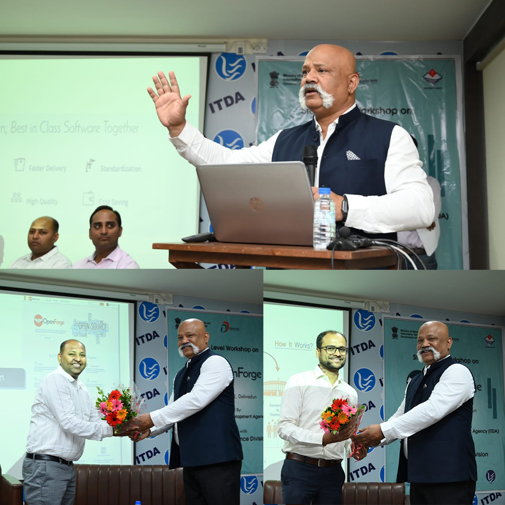 _DigitalIndia's tweet photo. A two-day workshop on implementation of OpenForge was conducted by NeGD at Uttarakhand in May 2022. This workshop was helpful to create awareness and provide hands-on training for representatives of 32 Government departments in Uttarakhand https://t.co/BXaqrp3EQ1