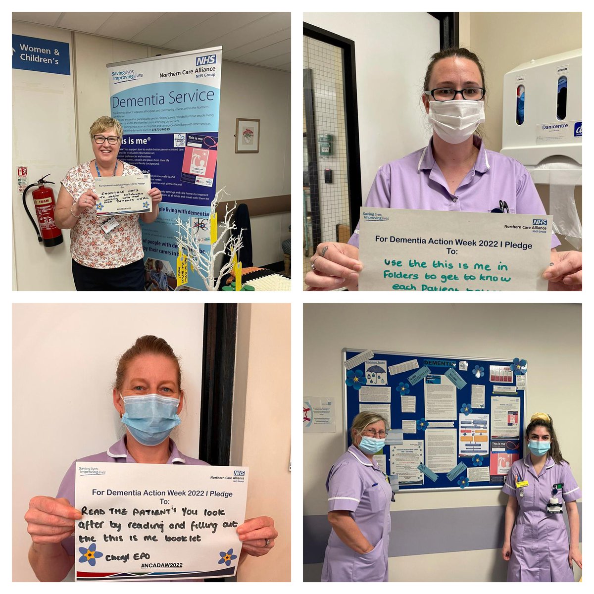 NCANursing's tweet image. Successful start to Dementia Action Week @OldhamCO_NHS Donations and pledges made. Education and advice given.. thank you! #NCADAW22  @NCANursing @drogeyb @pinkykimbo @AmyBeddows