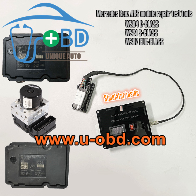u_obd's tweet image. u-obd.com/product/mb-abs…
Mercedes-Benz W221 S-Class, W204 C-Class, W207 car Anti Lock Brake ABS ESP Control steuergerat ABS Hydraulic block ABR pump control unit bench diagnose test platform.
#MercedesBenzABS #ABSmodule #ABSmodule #ABR #Antilockbrake #adaptivebrake #esp