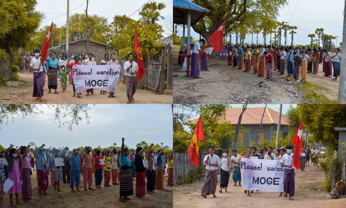 Anti-coup revolutionary strike in Sagaing's Monywa Twp.

#2022May16Coup #WhatsHappeningInMyanmar
