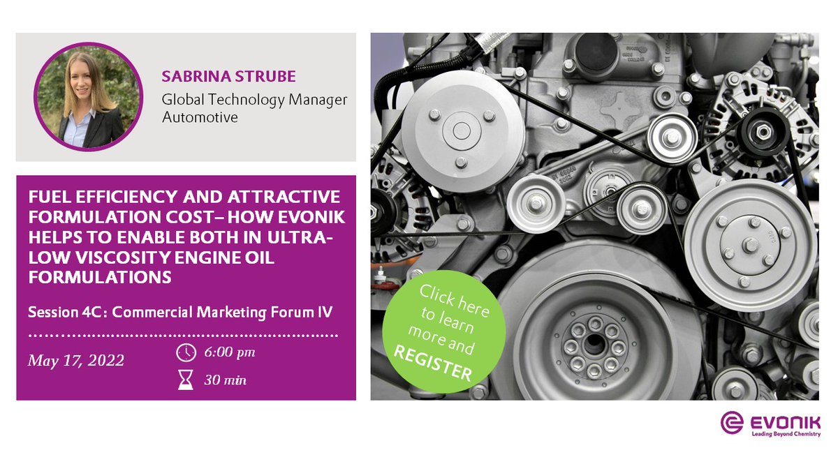 Take your chance to get a hole-in-one at #STLE booth #407! Learn how we are driving the growth of sustainable lubricants and join our Commercial Marketing Forum session to see how you can gain fuel #efficiency while keeping formulation costs attractive.  ow.ly/7hCT50J2ATC