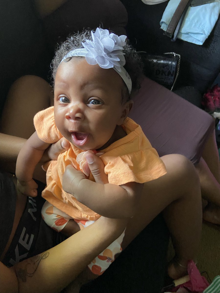 Thegreghays's tweet photo. Haven’t been on the bird in a min but I haven’t showed y’all my precious baby girl Ny’lah 💛 https://t.co/yk0GDJLbzH