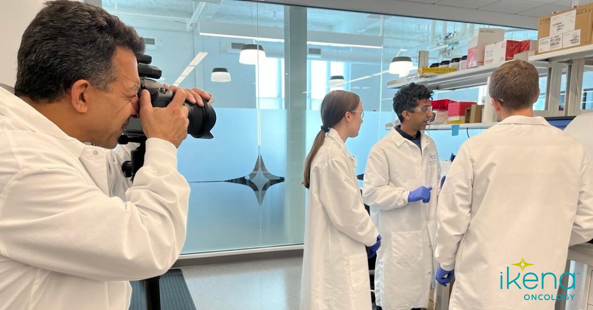 IkenaOncology's tweet photo. Our in-house photography expert and Senior VP, Non Clinical Safety and DMPK, Alex Constan, is hard at work! Keep an eye out for our updated website in the coming months. #SupportTheHive https://t.co/WUlSrXUtaC
