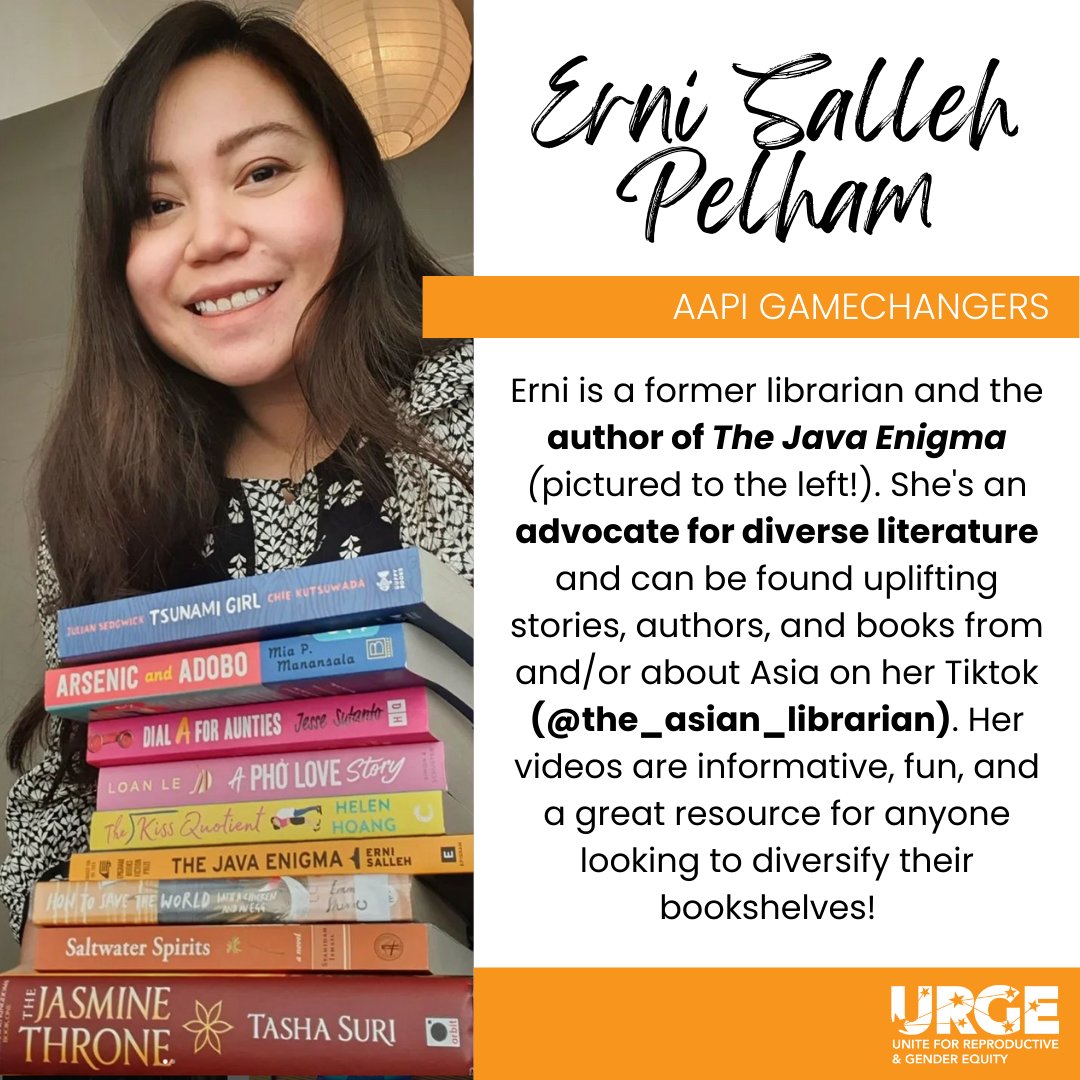 Looking to find more books written by Asian authors? Check out the_asian_librarian on Tiktok for informative and fun videos about Asian literature! 📚 #AAPIHeritageMonth