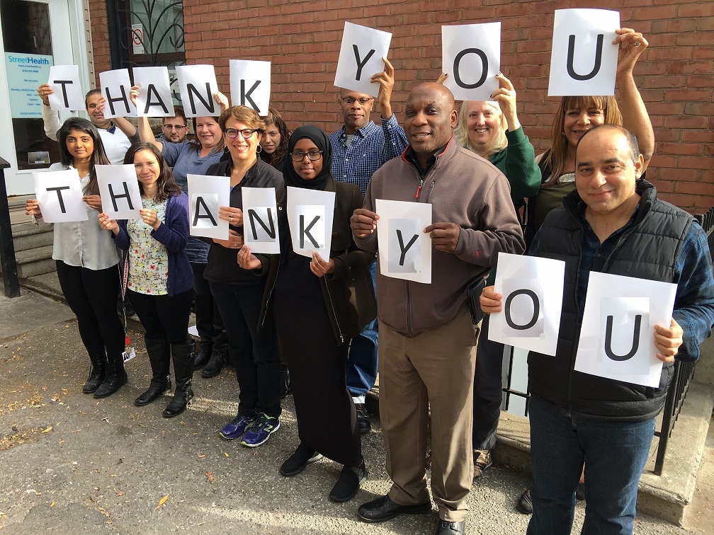 StreetHealthTO's tweet photo. #TBLightning Fans, 
Our team at Street Health thanks you for your incredibly generous donations! We work hard caring for some of the most vulnerable members of our community here in Toronto &amp; your support will help ensure they have the tools they need to be ready to help! https://t.co/vmA6ukax9f