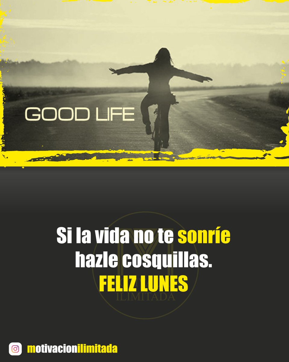 SilvaRigels's tweet photo. ✅La vida es linda pero nosotros la poder hacer mas bonita.
#Motivation #quote #quoteoftheday #coach #Motivacion https://t.co/5HNUt0t2ew