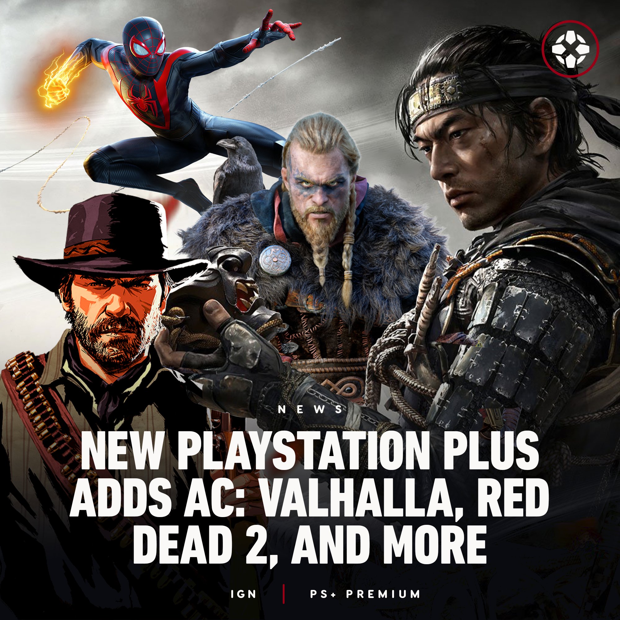 gennemførlig Bonde Ynkelig IGN on Twitter: "Sony has confirmed 56 PS4/PS5 titles for the Extra and  Premium PlayStation Plus service, including Red Dead Redemption 2 and  Assassin's Creed: Valhalla as well as a host of
