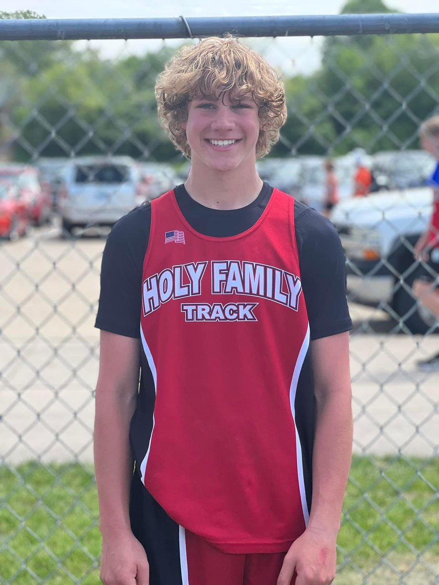 jyllie's tweet photo. Holy Family, State champions in the girls long jump and boys 4x100! Also, 6th place boys shot put boys 400m dash. #crusaderpride https://t.co/n6MRYNYAqm