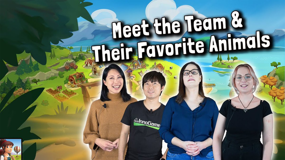 Take a look behind the scenes at the development of Sunrise Village and meet the team and their favorite in-game animals! 🐑

youtu.be/fXDzN-myXDw