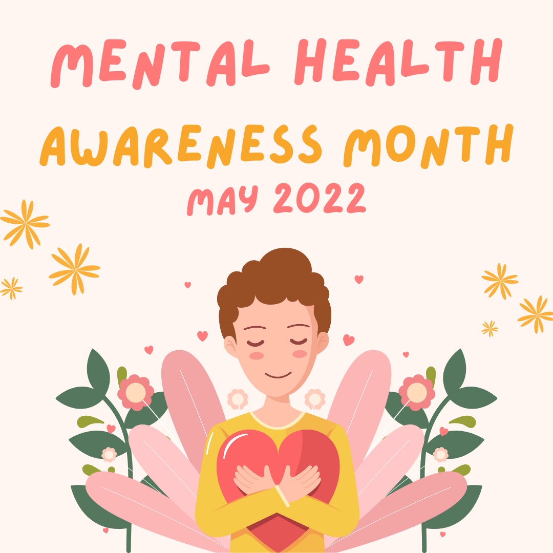 MCPHSMPH's tweet photo. May is #MentalHealthMonth! We’ve all been through a lot lately. As we persevere, let’s find joy in making our mental health a priority.  Here are a few ways you can support mental health equity in the workplace from @mhfirstaidusa: https://t.co/ny8IQhKQDs https://t.co/uAAepJjAac