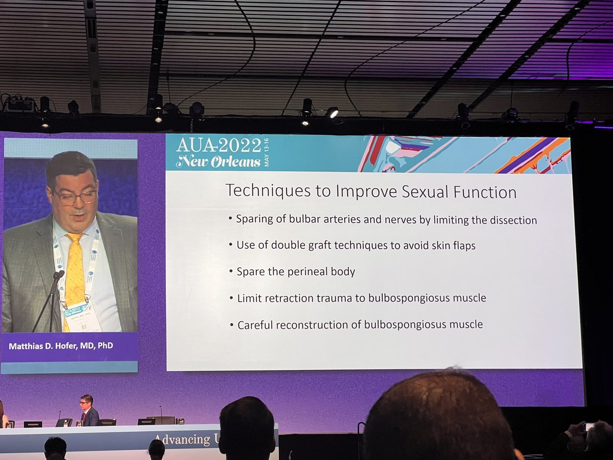 kimhthai's tweet photo. Wrapping up #AUA22 with morning plenary sessions on bulbar urethral strictures &amp; complex AUS mgmt. Great take home points by the panelists to help improve surgical outcomes and patient urinary/sexual QOL @SocietyGURS https://t.co/NlAb1wB9V3
