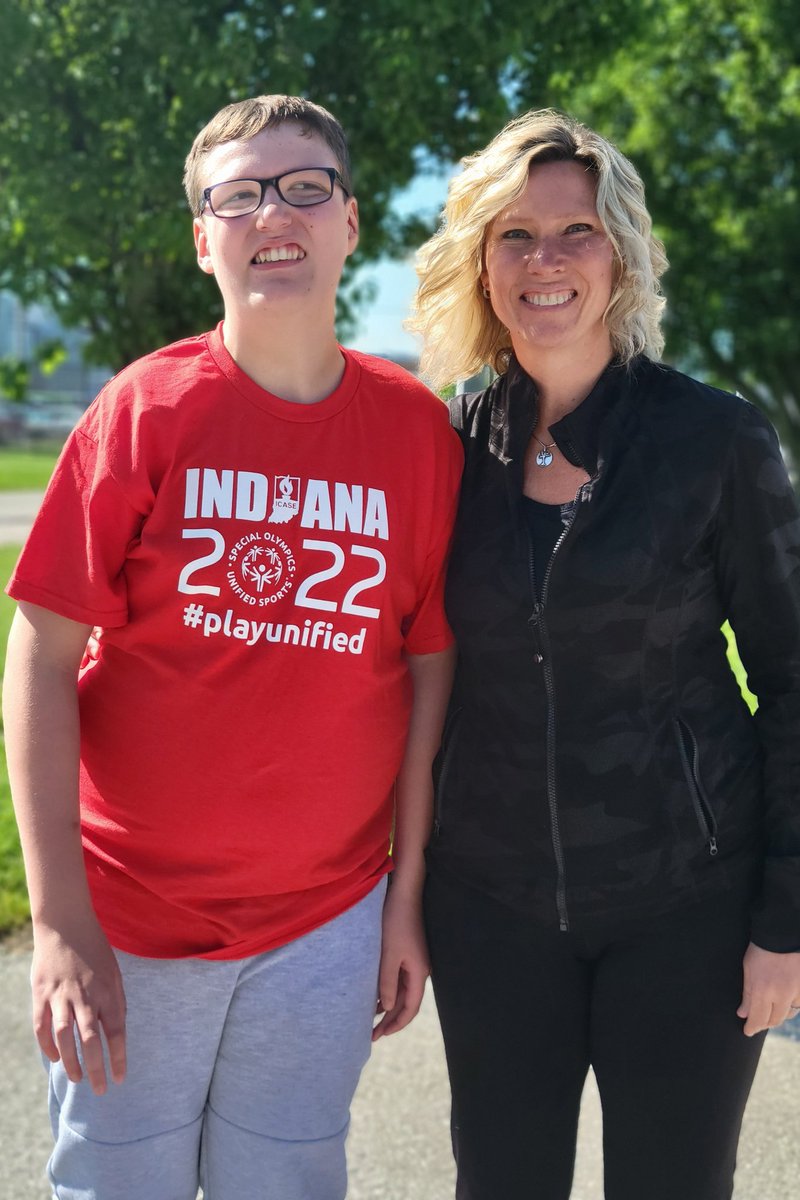 radaugherty's tweet photo. So proud of Owen participating in the @WayneTwpSchools @SOIndiana Unified Games today! @McClelland_ES #WeAreWayne #PlayUnified #InclusionRevolution https://t.co/5UZjW35rUq