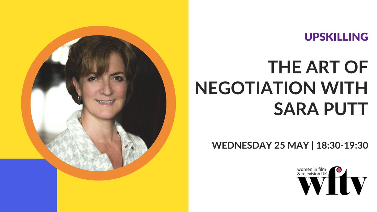 WFTV_UK's tweet photo. Join this session with Sara Putt from Sara Putt Associates (@SaraPuttAssoc) sharing the skills you need to get into the negotiation mindset, raise your confidence &amp; tips and tools on how to apply them to practical situations to obtain better results: https://t.co/QKUai2f3gB https://t.co/VFl2GF28jD