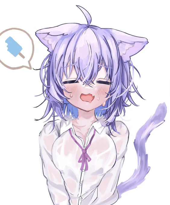 #絵かゆ  #100日チャレンジ 毎日お絵描きチャレンジ35日目汗だくおかゆめっちゃ可愛くできたから見て欲しい!!(*^^*) 