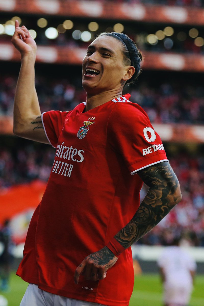 Darwin Núñez ya es oficialmente el máximo goleador de la Liga Bwin 21/22 con 26 goles en 29 partidos jugados.