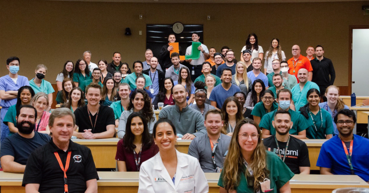 UMGordonCenter's tweet photo. The #GordonCenter is excited to have worked with @umiamimedicine to implement the Senior Residency Preparation Course as part of the #NextGenMD curriculum.
Click to learn more 👉 https://t.co/HX5dyBq9R8
#SimEducation #PreResidency #BootCamp #MedEd #UMiami https://t.co/5xOtIGqQAD