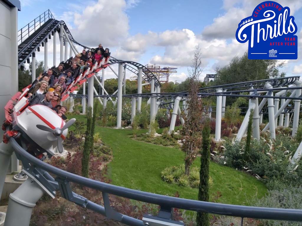 ACEeuroperegion's tweet photo. Happy 3th birthday to Flight School at @taytopark
This Zierer coaster opend on 18-05-2019
#Rollercoasters #Taytopark #ZIERER #RideWithACE #ConnectedByCoasters https://t.co/PIT66TgoE6