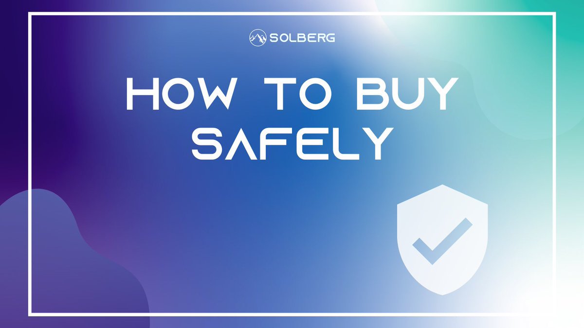 SolbergToken's tweet photo. How to buy safely and invest properly in #altcoins ?

1️⃣Determine what percentage of #altcoins you want to add to your portfolio 

2️⃣Research altcoins in which to invest

3️⃣Choose an exchange and find a currency pair https://t.co/WRj0PSokcL