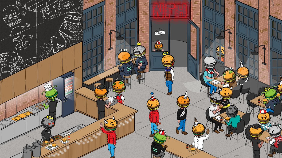 Non Fungible Hamburgers 🍔 tweet media