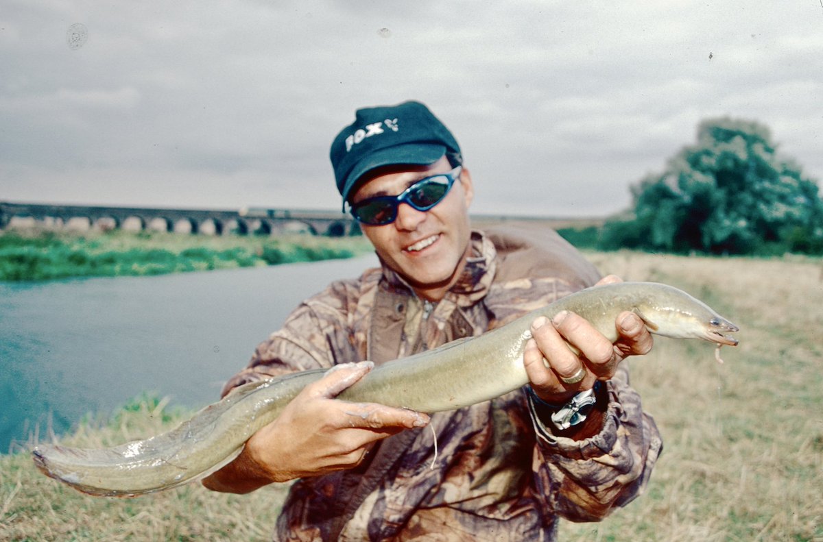 MattHayesfish's tweet photo. One from the old days. I have caught a few decent eels and Iβm sad to see them in decline. Did you know that a big eel like this might be 40 or 50 years old? π£πͺ #respectthefish #catchandrelease #fishing https://t.co/C4QRQrogtr