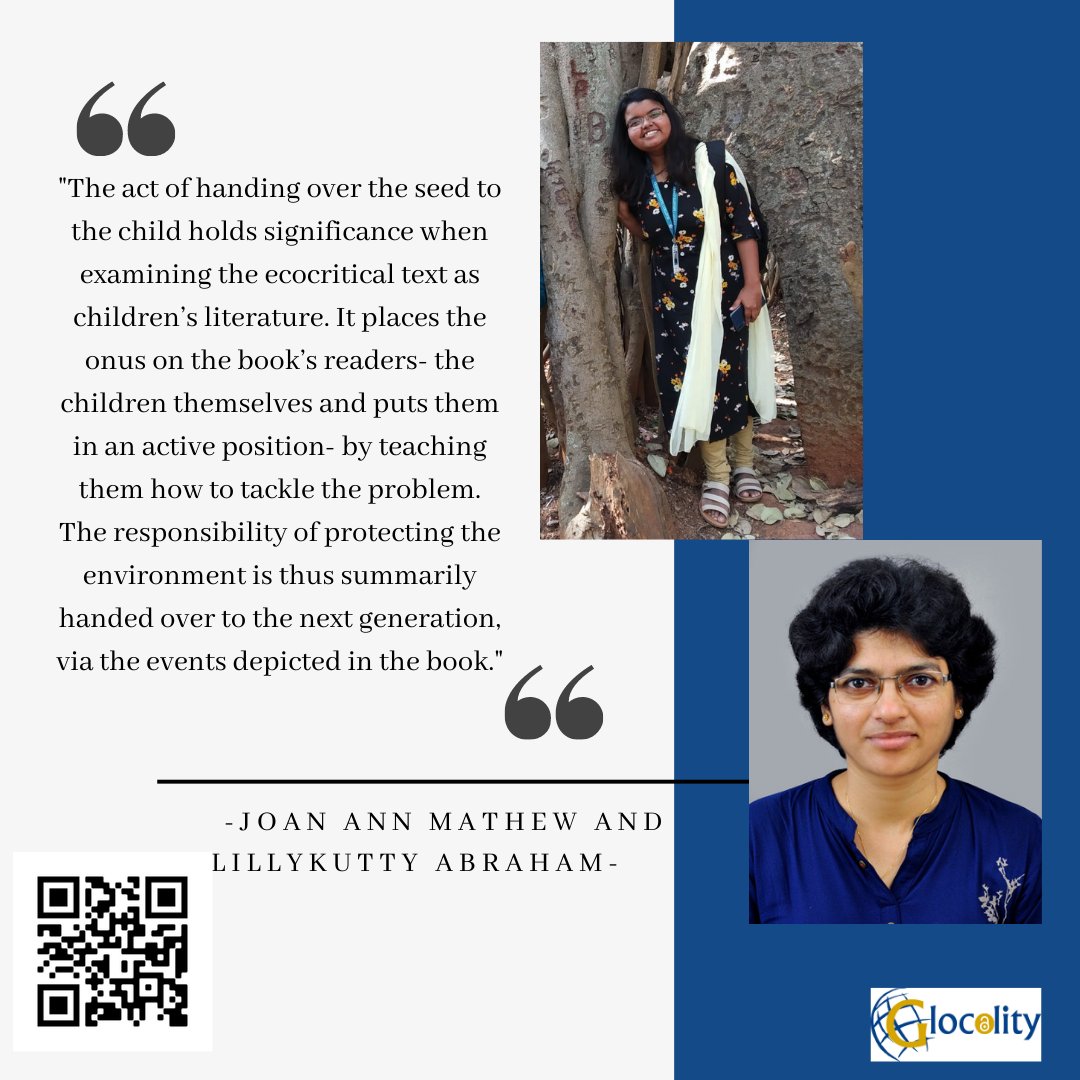 GlocalityWhc's tweet photo. Have you read #Glocality's article discussing Dr. Seuss’s The Lorax through the lens of ecocriticism yet? It was written by two authors from Bangalore, India. Click here to access the article https://t.co/TFDmQZo6e9
#childrenliterature #ecocriticism #thelorax #deepecology #sdg13 https://t.co/hnsTjr1fAW