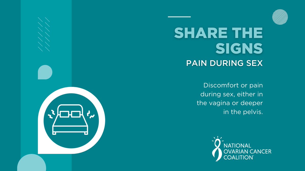 NOCCNational's tweet photo. Pain is never easy to talk about, but it is important to note when it comes to #ovariancancer. #ShareTheSigns today with someone you love so that no one is left behind in advocating for their health. #KnowOvarian https://t.co/8Zr40fc6kl