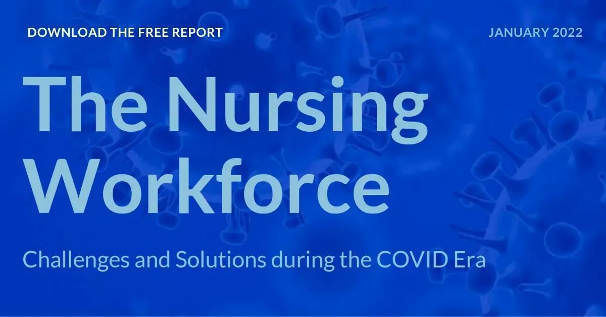 The Nursing Workforce Challenges & Solutions during the COVID Era, published by #ONL, January 2022. Download report: buff.ly/3LfIPqb

#nursesarethesolution #nursingworkforce #nursingsupply #nursingretention #nursingshortage #nurseturnover #nurseretention #nurserecruitment