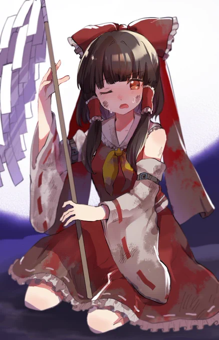 敗北霊夢 