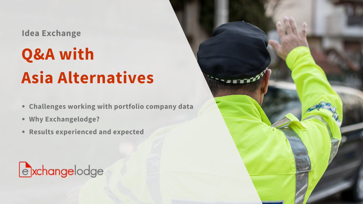 exchangelodge's tweet photo. How does client Asia Alternatives Management LLC describe us? The private markets data traffic cop! Read more: https://t.co/SxuZIk35zf

Exchangelodge ensures that the portfolio company data coming in from GPs and the data going out to other systems can be trusted. https://t.co/o93L9GOfsR