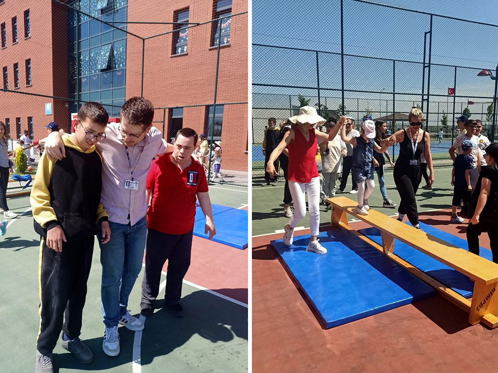 10-16 Mayıs #EngellilerHaftası kapsamında Yağmur Çocuklar Özel Eğitim ve Rehabilitasyon Merkezi 
öğrencilerini okulumuzda ağırladık. Birlikte oyunlar oynadığımız, birçok farklı etkinlikte bir arada olduğumuz  özel öğrencilerimizi misafir etmekten büyük mutluluk duyduk.