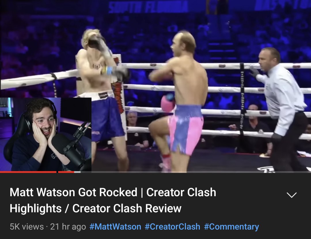 GameHogGames's tweet photo. Super pleased that @TheCreatorClash video is up to 5,000+ views in under a day!
Thanks to everyone who's supporting the new direction of content, and keep an eye out for a couple more videos coming this week 😁 https://t.co/kkGohE3Yw2