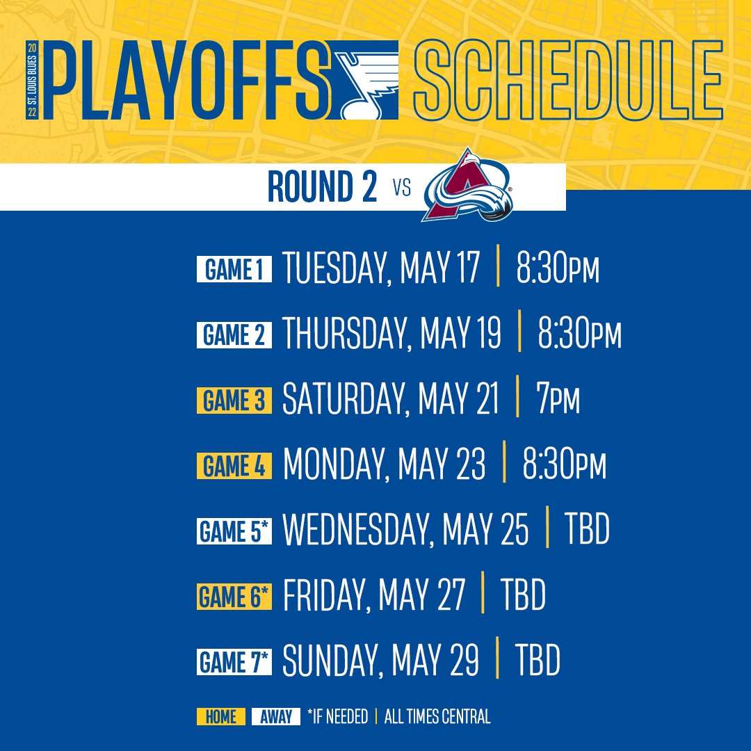 StLouisBlues's tweet photo. Round 2 🔜
https://t.co/X5vsfTrBk6 https://t.co/hMsmXvxgWU