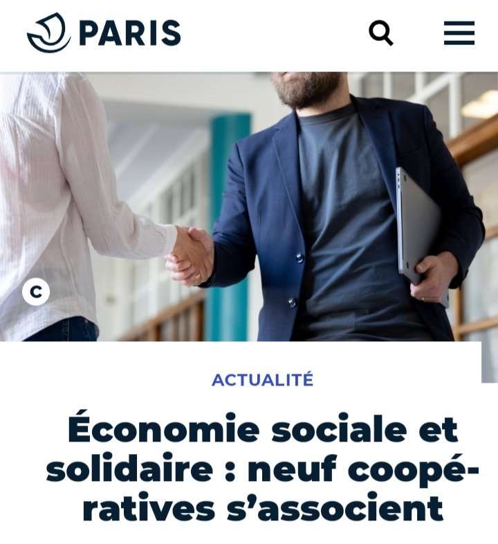 [#Ess - 🦄] <a href="/Paris/">Paris</a> : Neuf coopératives s'associent en @LesLicoornes et lèvent des #fonds en #commun ➡️ paris.fr/pages/economie… #Scic #Coops cc <a href="/f_letissier/">Florentin Letissier</a> @les_scop <a href="/CoopFR/">CoopFR</a> <a href="/ESS_France/">ESS France</a> ⤵️
