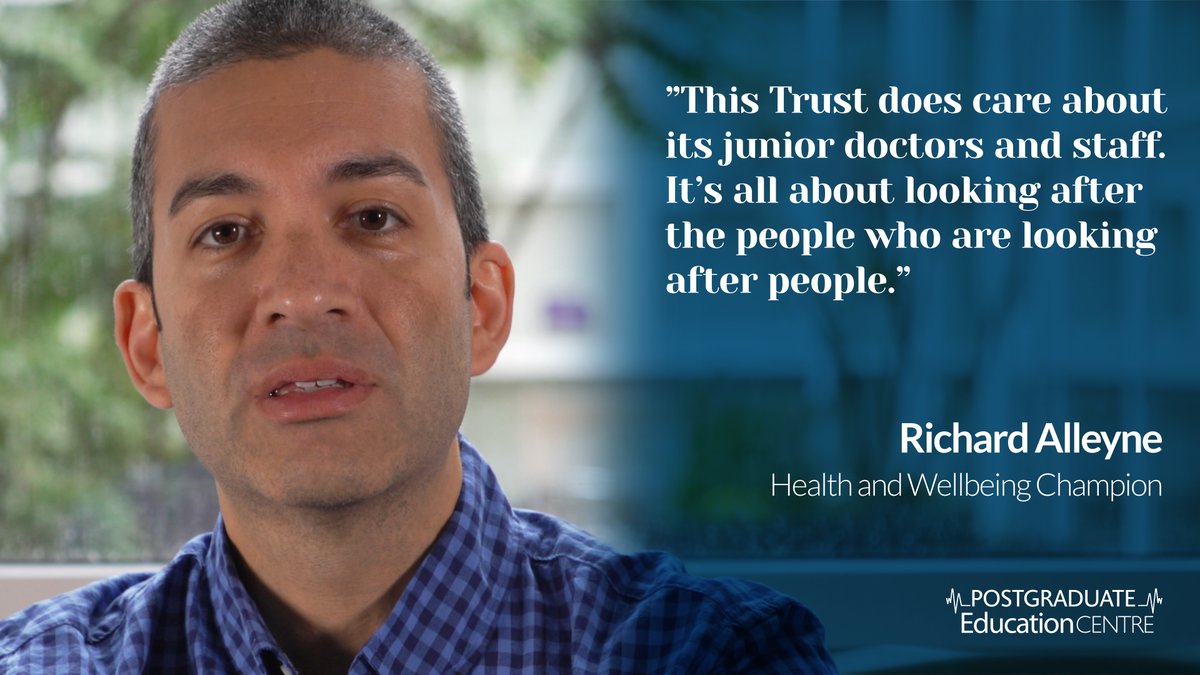 DgftEducation's tweet photo. Richard spoke to us about the move towards recognising the importance that wellbeing has amongst our junior doctors and increased focus on the development of services and support geared towards caring for the people who care for others. #DGFTPECwebsite #DGFTeducation #MedEd #NHS https://t.co/q5tbS97g1z
