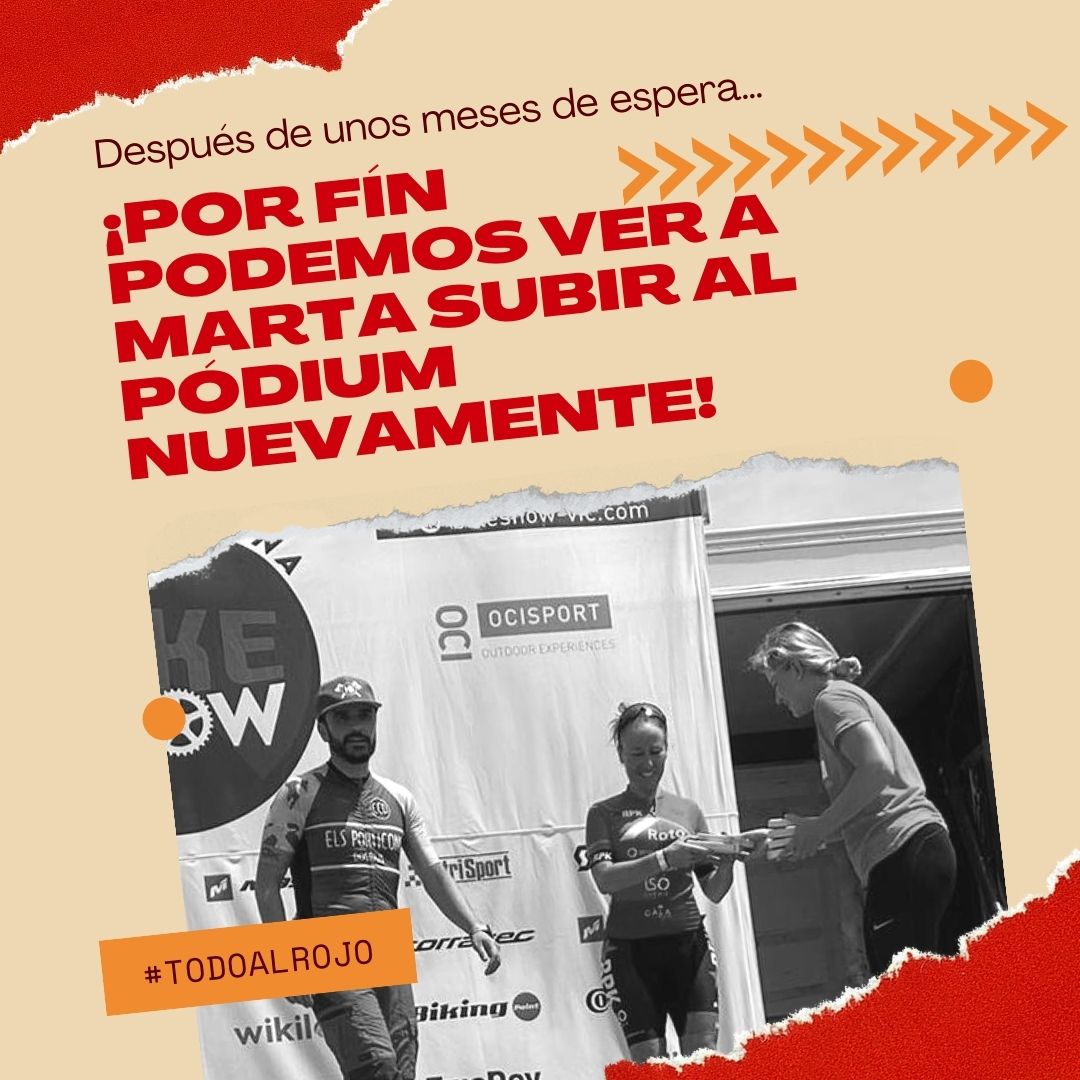 Ciberperfil's tweet photo. El equipo #RPKInterempresas by: #enjoymotors #roto #griesser e #isochemie continua en racha y este fin de semana sube al pódium de una de las carreras más duras y exigente del calendario #MTB nacional, la #ultrabike

Muchísimas felicidades Marta y Àngel!! https://t.co/Jp5KYRb6nu