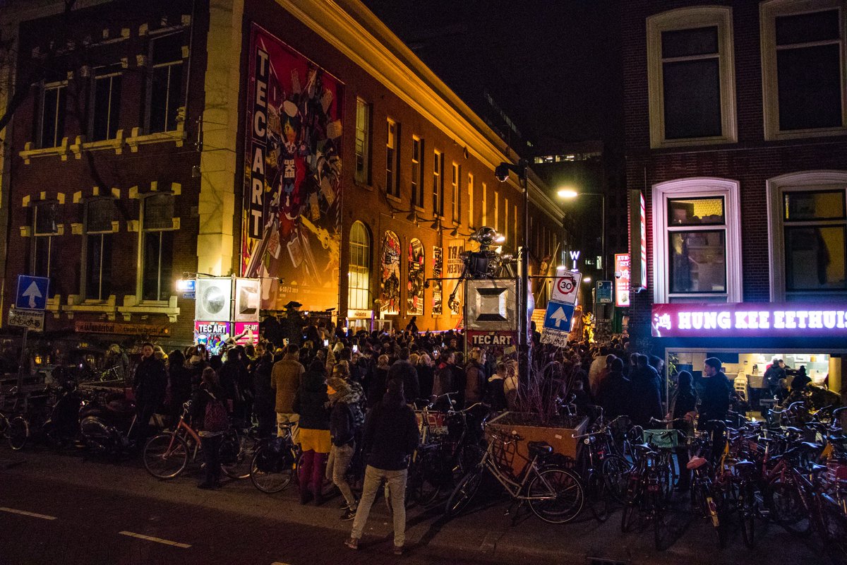 18-22 May ⚡TEC ART makes a crash landing in the city center of Rotterdam, with a mind-bending exhibition, performances, and great parties! Check our program at tecart.nl

📢🔥 #rotterdamcity #wittedewith #rotterdam #backtothefuture