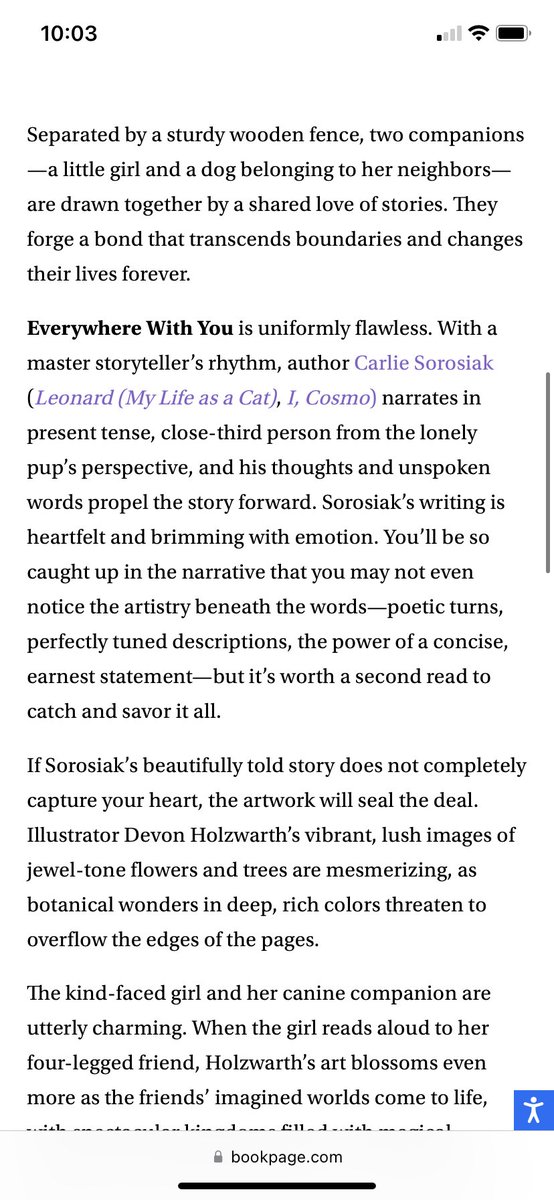 Carlie Sorosiak - updates only tweet media